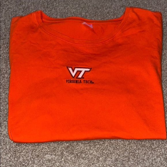 Orange Virginia Tech T-Shirt, Women’s XL - Picture 1 of 4